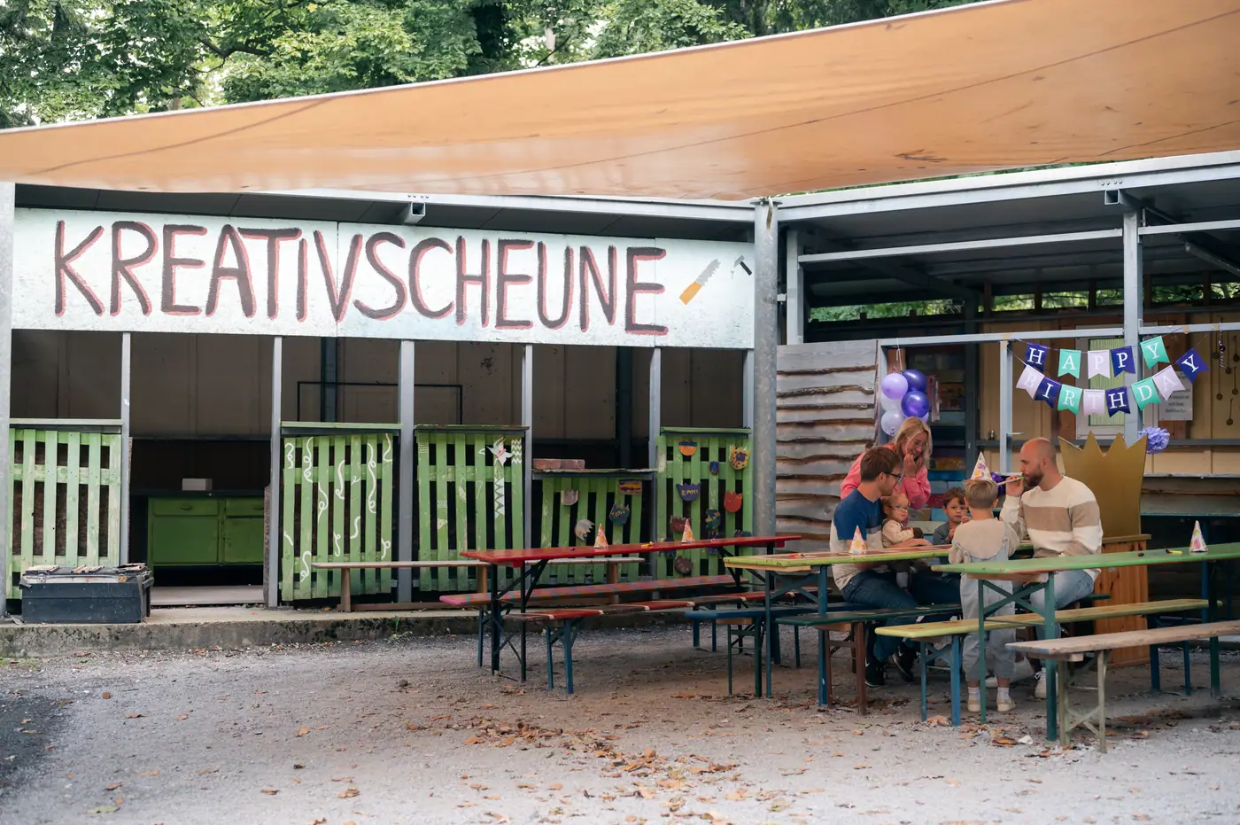 Feierplatz Feierbude